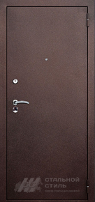 Дверь ДЧ №30 с отделкой Порошковое напыление - фото